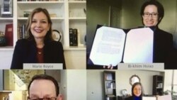 美台签署“国际教育合作“备忘录(2020年12月2日）(台湾外交部照片）