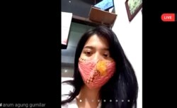 Arum Agung Gumilar menyatakan keprihatinannya atas kasus pembunuhan di Sigi (Foto: Screenshot/ Petrus Riski-VOA)