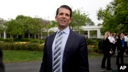 美国总统川普的长子小唐纳德·川普（资料图）