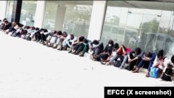 'Yan Najeriya da aka kama bisa zargin damfarar intanet a Abuja