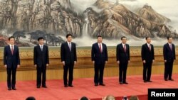 中共十九大和一中全会闭幕，新常委简介（24图）