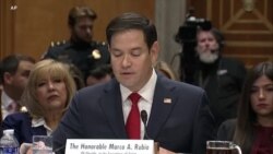 Au Sénat, Marco Rubio prône l'intérêt national des États-Unis 