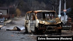 Ulice grada Buča nakon 