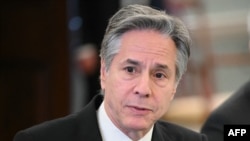 Menteri Luar Negeri AS Antony Blinken di Washington, DC, 25 Maret 2024. (Mandel NGAN / AFP)