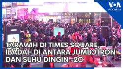 Tarawih di Times Square, Ibadah di antara Jumbotron dan Suhu Dingin -2C
 
