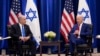 Presiden Joe Biden bertemu dengan Perdana Menteri Israel Benjamin Netanyahu di New York, 20 September 2023. (Foto: AP)