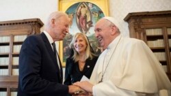 Sango ya Mokili Lelo: Biden akutani na Papa François na Rome