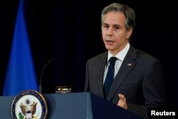 Menteri Luar Negeri AS Antony Blinken di Washington. (Foto: via Reuters)