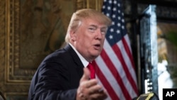 资料照片 美国总统川普