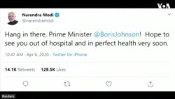 各国政要及知名人士发推祝愿约翰逊早日康复