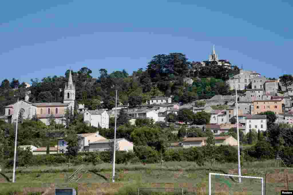 中国海航集团董事长王健死亡地点——法国南方阿维尼翁附近的小镇博尼约(Bonnieux,又译奔牛村,2018年7月4日)。