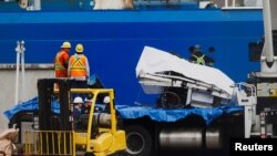 Ostaci podmornice Titan (Foto: REUTERS/David Hiscoc)