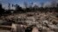 The Eaton Fire leaves devastation in a neighborhood, Jan. 17, 2025, in Altadena, California.