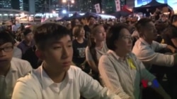 现场报道：香港对话难平抗议