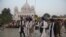 Jemaah Sikh India mengunjungi kuil pemimpin spiritual mereka, Guru Nanak Dev di Kartarpur, Pakistan, 28 November 2018. (Foto: dok).