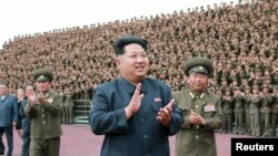 朝鲜最高领导人金正恩（资料照片）