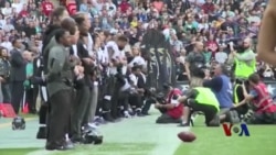 当国歌响起：美国一些橄榄球运动员和川普之争