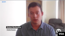 Anton Barbashin. (Jonathan Spier/VOA)