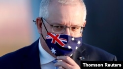 Perdana Menteri Australia Scott Morrison mengunjungi Tokyo. (Foto: Reuters)