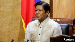 Presiden Filipina Ferdinand Marcos Jr. di Istana Malacanang di Manila, Filipina, 19 Maret 2024. (Foto: REUTERS/Evelyn Hockstein)