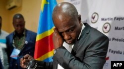 Opposant Martin Fayulu, Kinshasa, RDC, 10 janvier 2019.