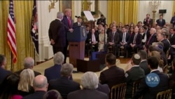 Президент Дональд Трамп оприлюднив Близькосхідний мирний план. Відео