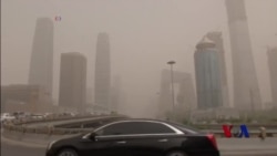 沙尘暴遮天蔽日 北京PM2.5飙升