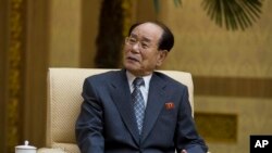 朝鲜的礼仪性的国家元首金永南（2013年）