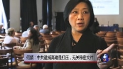 VOA连线：何频：中共逮捕高瑜是打压，无关秘密文件