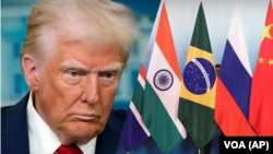 Tổng thống Hoa Kỳ Donald Trump hôm 30/1/2025 cảnh báo BRICS chớ thay thế đồng đô la Mỹ và lặp lại đe dọa áp thuế 100% trên khối này.