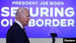 Američki predsjednik Džo Bajden objavljuje nove imigracione mjere u Bijeloj kući (Foto: REUTERS/Leah Millis)