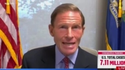 Deo snimka koji su Trampovi advokati prikazali u Senatu