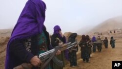 Para militan anggota kelompok teroris ISIS di Afghanistan (foto: dok). 