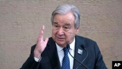 Sekjen PBB Antonio Guterres 