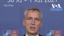 Столтенберґ: "Росія заплатить високу ціну, якщо вона знову використає силу проти незалежної суверенної держави, проти України". Відео