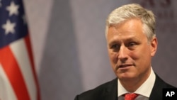 Savetnik predsednika Trampa za nacionalnu bezbednost Robert O'Brajen (arhivski snimak)