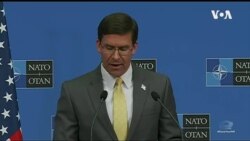 美国国防部长埃斯珀对北约组织逐渐重视中国的长远威胁感到欣慰