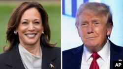 Kamala Haris i Donald Tramp (AP)