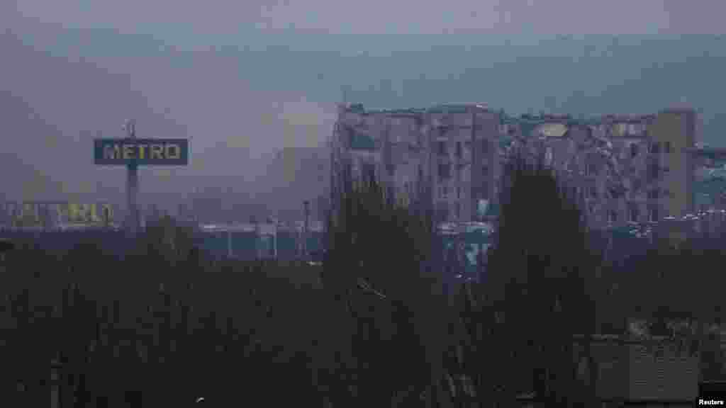 Garin Donetsk a Ukraine, Nuwamba 12, 2014.