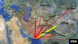 资料照片：2013年推出的中巴经济走廊（CPEC）计划