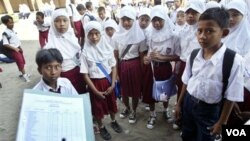 Banyaknya korupsi dana pendidikan disebabkan peningkatan anggaran sektor pendidikan yang cukup besar (foto: dok).