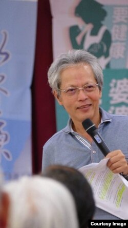 位于台中的台湾生态学会理事长陈玉峯(照片提供:陈玉峯)