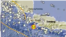 Banten diguncang gempa berkekuatan 5,5 M pada Jumat (4/2). (Foto: BMKG)