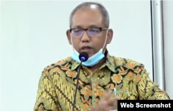 Hakim Agung Mahkamah Agung Jupriyadi. (VOA)