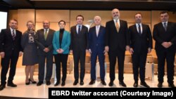 Učesnici samita lidera Zapadnog Balkana i Evropske banke za obnovu i razvoj (Foto: Tviter nalog EBRD)
