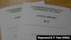 美国国会及行政当局中国委员会的2013年报告
