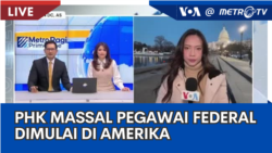 Laporan VOA untuk Metro TV: PHK Massal Pegawai Federal Dimulai di Amerika