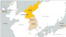 North Korea map
