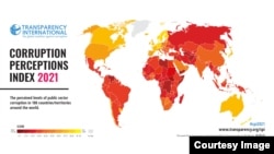 Transparency International merilis Indeks Persepsi Korupsi tahun 2021 (foto: dok). 