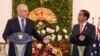 Perdana Menteri Australia Scott Morrison dan Presiden Joko Widodo saat bertemu di Istana Presiden Bogor, 31 Agustus 2018.